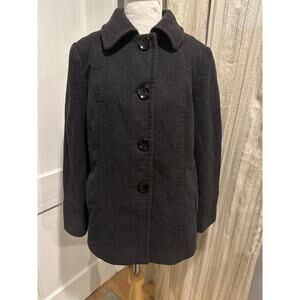 Large Anne Klein Grey peacoat